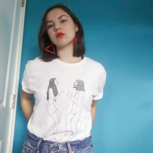 Tops - John & Yoko Pulp Fiction Tops - John & Yoko Pulp Fiction